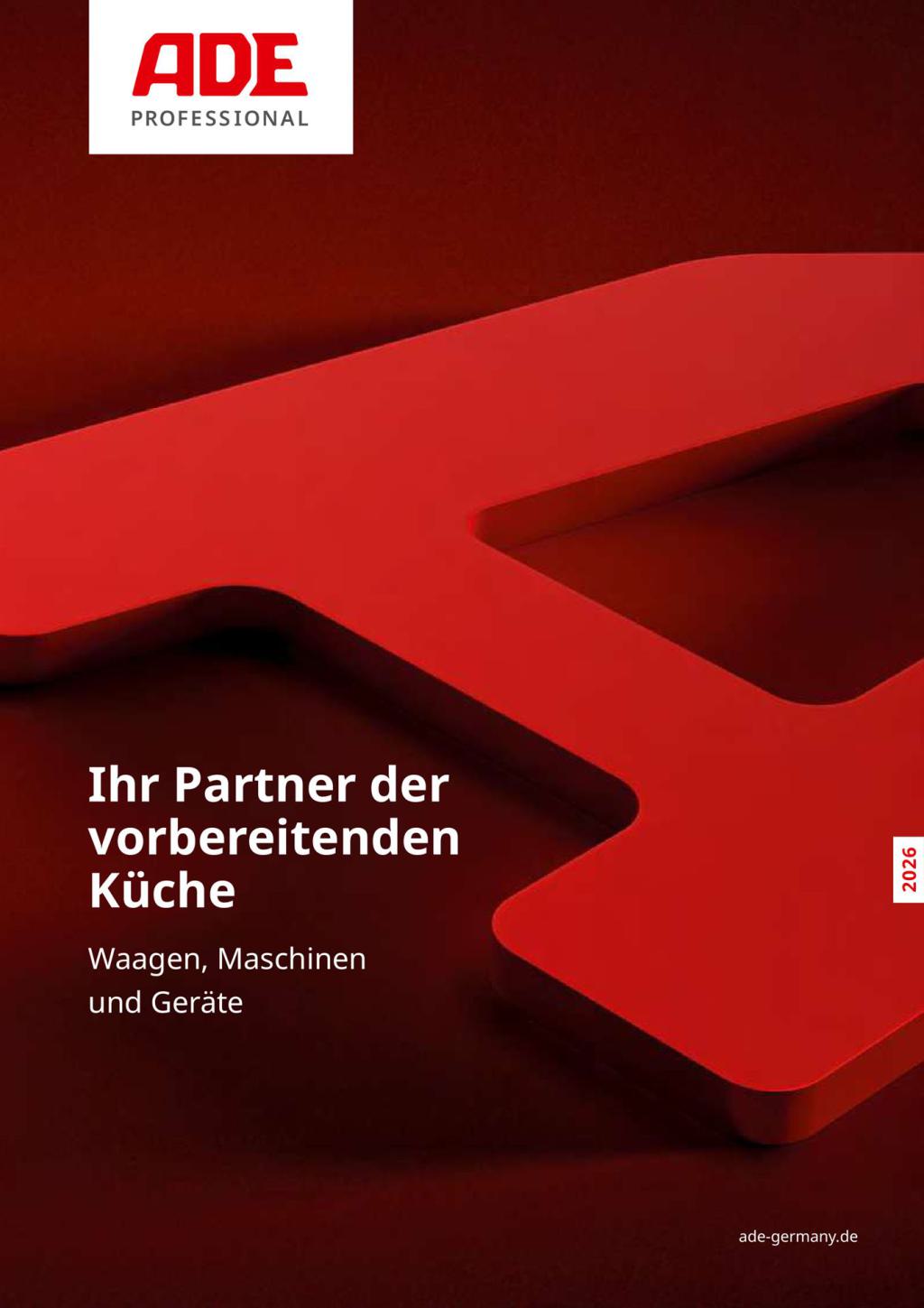 ADE Professional Katalog 2026 (PDF öffnen)