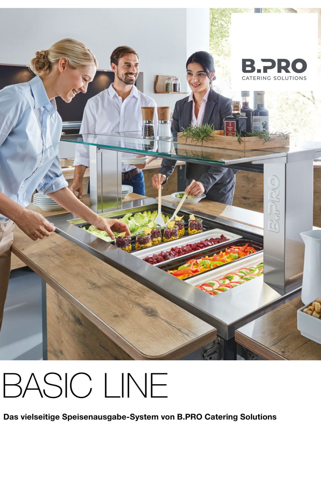 B.PRO Basic Line Speisenausgabe (PDF öffnen)