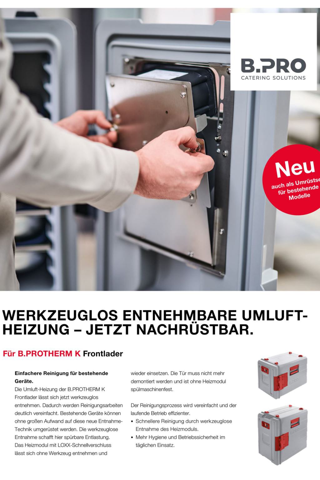 B.PRO Heizelement B.PROTHERM K (PDF öffnen)