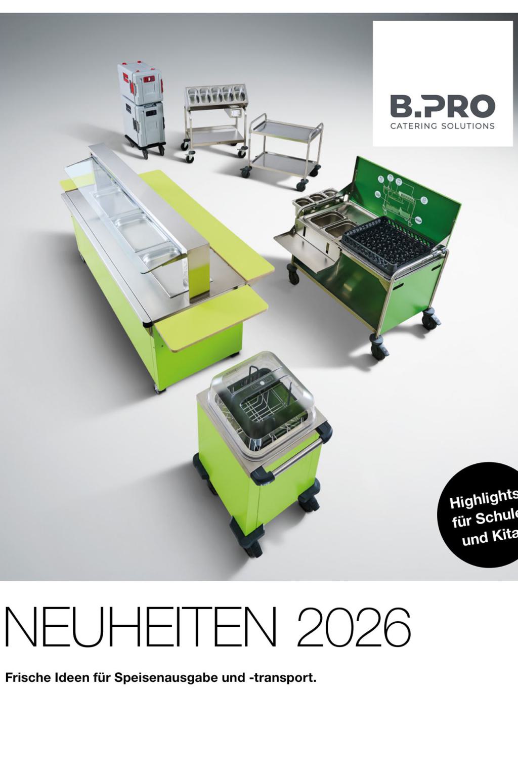 B.PRO Neuheiten Frühjahr 2026 (PDF öffnen)