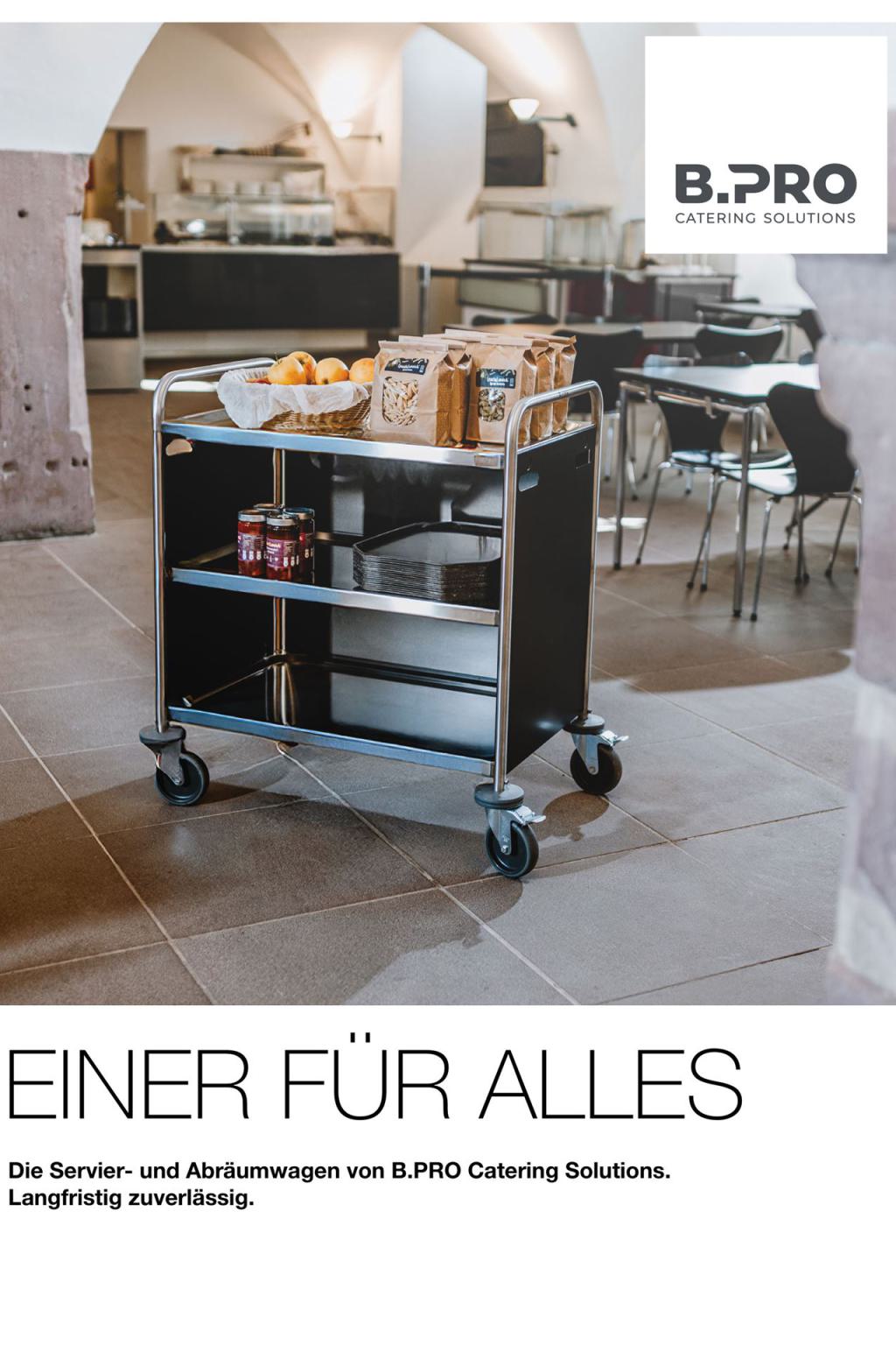 B.PRO Servierwagen (PDF öffnen)