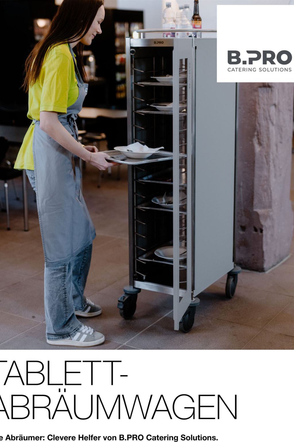 B.PRO Tablett-Abräumwagen (PDF öffnen)