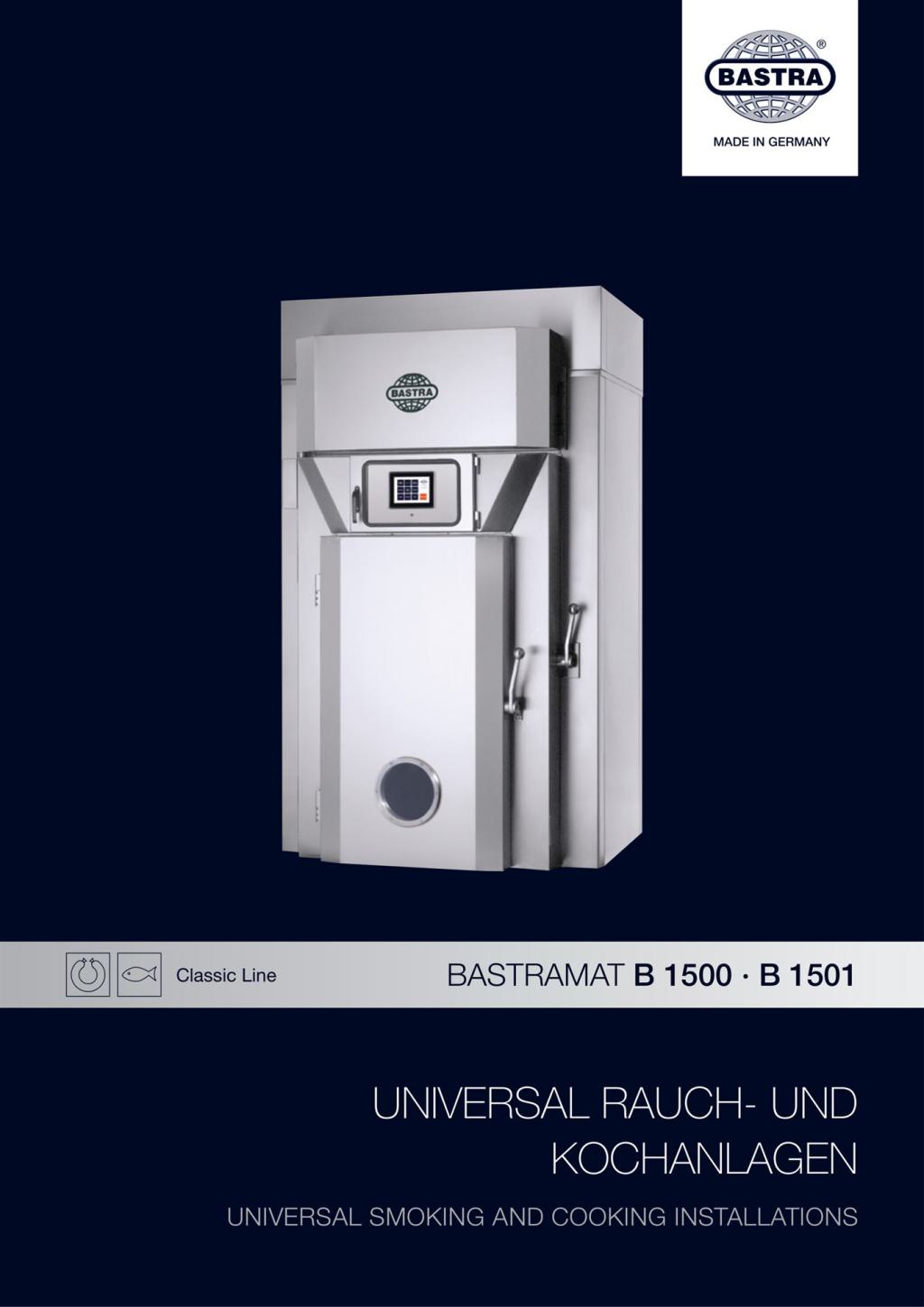 Bastra Rauch- und Kochanlagen B 1500 (PDF öffnen)