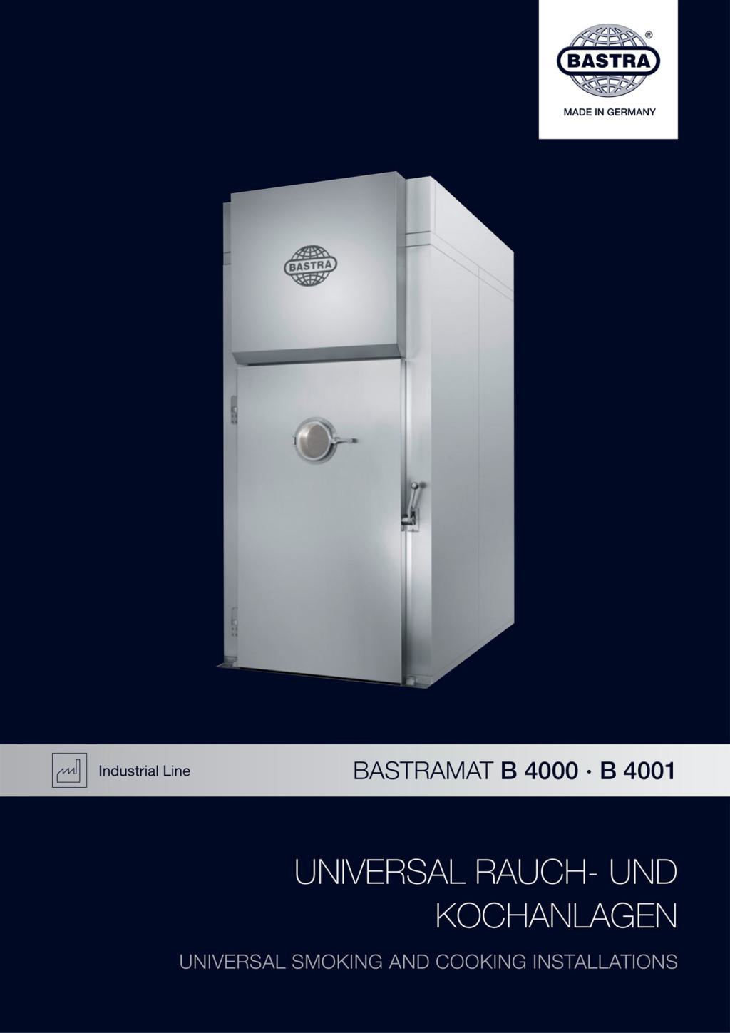 Bastra Rauch- und Kochanlagen B 4000 (PDF öffnen)