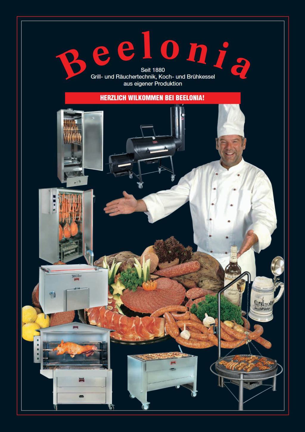 Beelonia Katalog 2019 – Grill- und Räuchertechnik, Koch- und Brühkessel