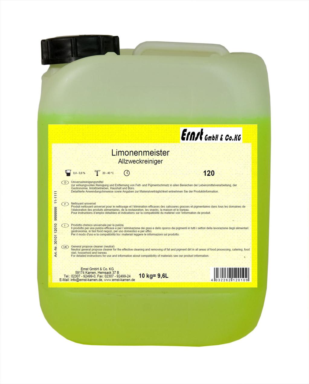 Kanister Ernst 120 Limonenmeister