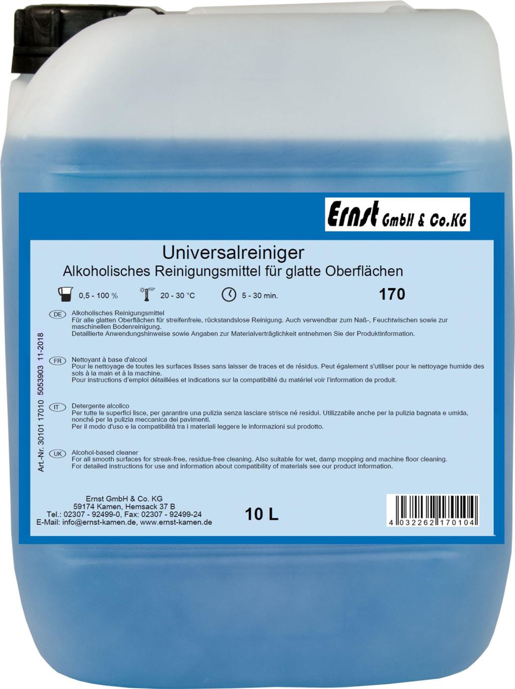 Kanister Ernst 170 Universalreiniger