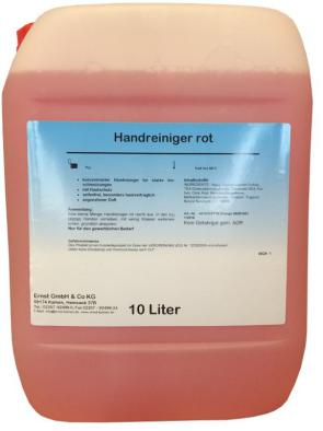 Kanister Ernst 181 Handreiniger rot