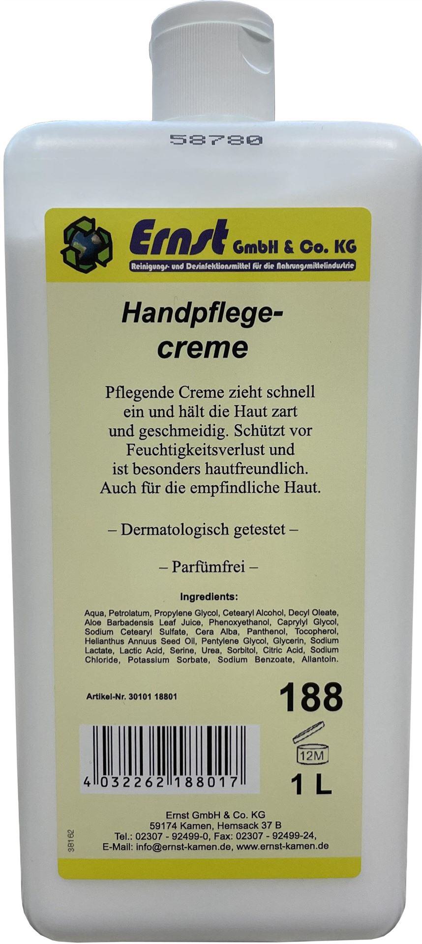 Flasche Ernst 188 Handpflegecreme
