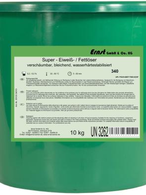Eimer Ernst 340 Super Eiweiß - und Fettlöser Pulver