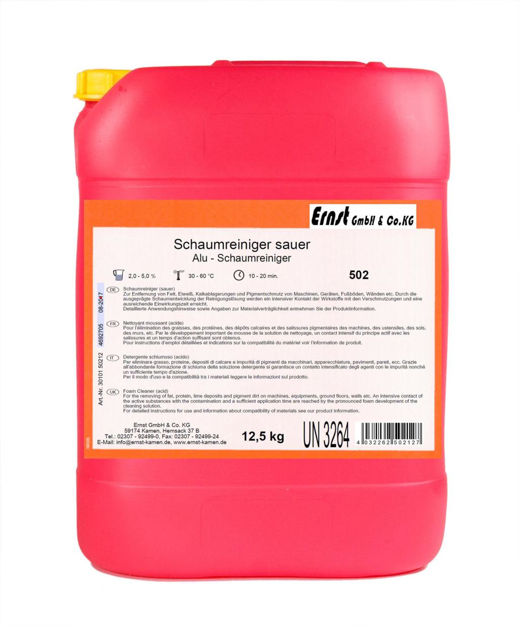 Kanister Ernst 502 Schaumreiniger, sauer