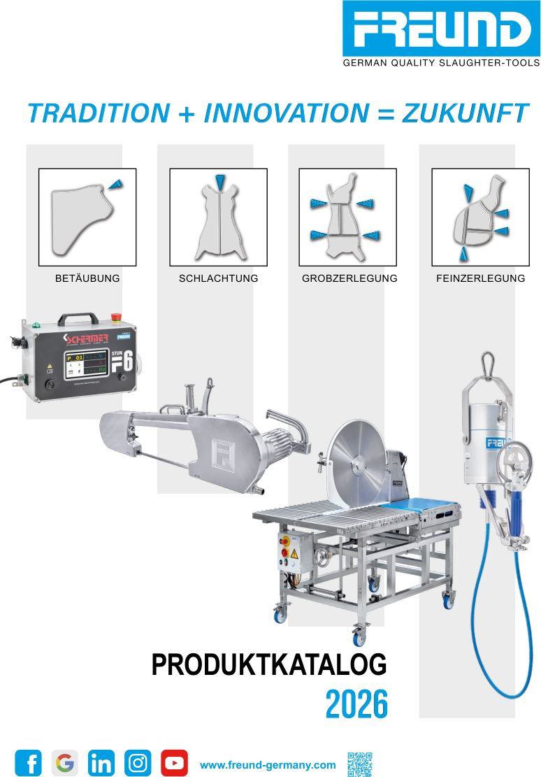 Freund Produktkatalog 2026 (PDF öffnen)