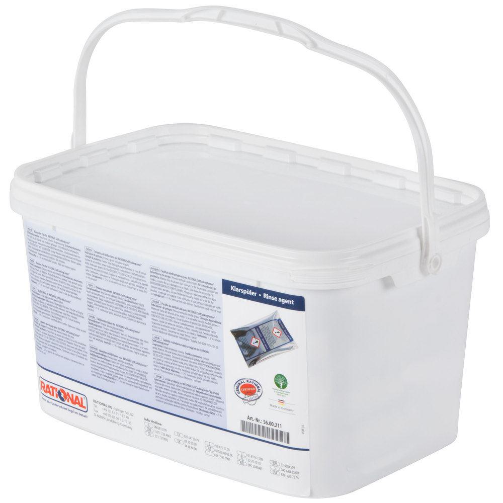 Eimer RATIONAL Klarspüler-Tabs