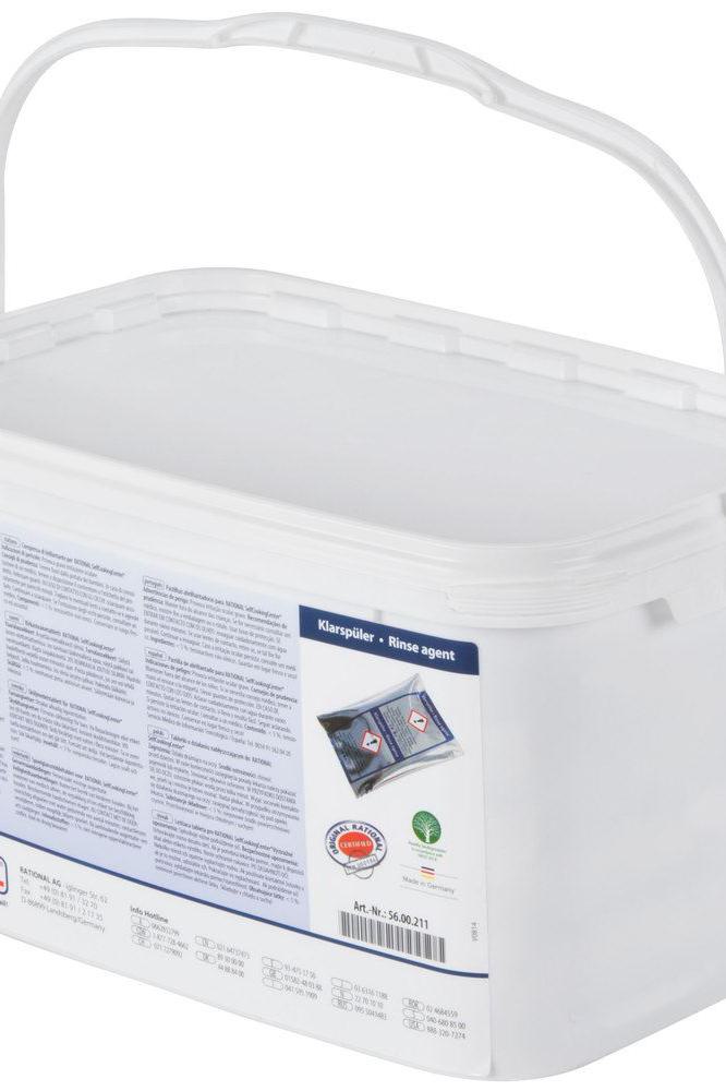 Eimer RATIONAL Klarspüler-Tabs