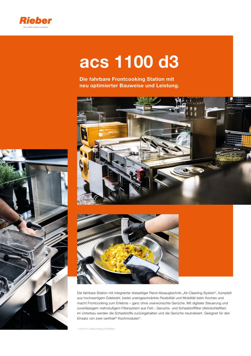 Rieber ACS 1100 D3 Frontcooking (PDF öffnen)
