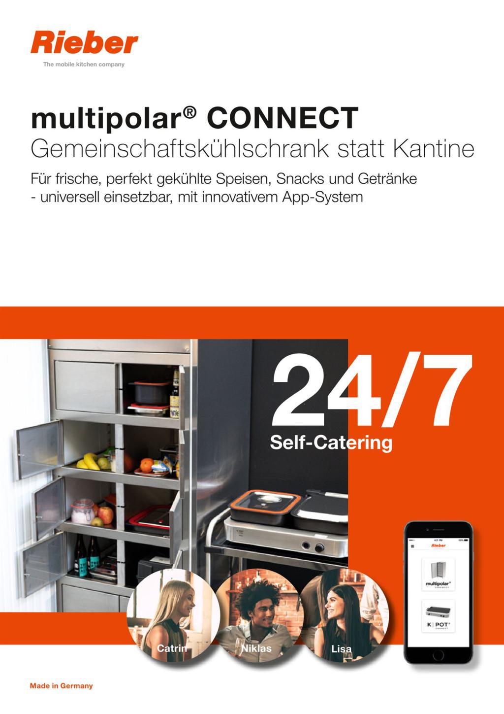 Rieber Multipolar Connect Gemeinschaftskühlschrank (PDF öffnen)