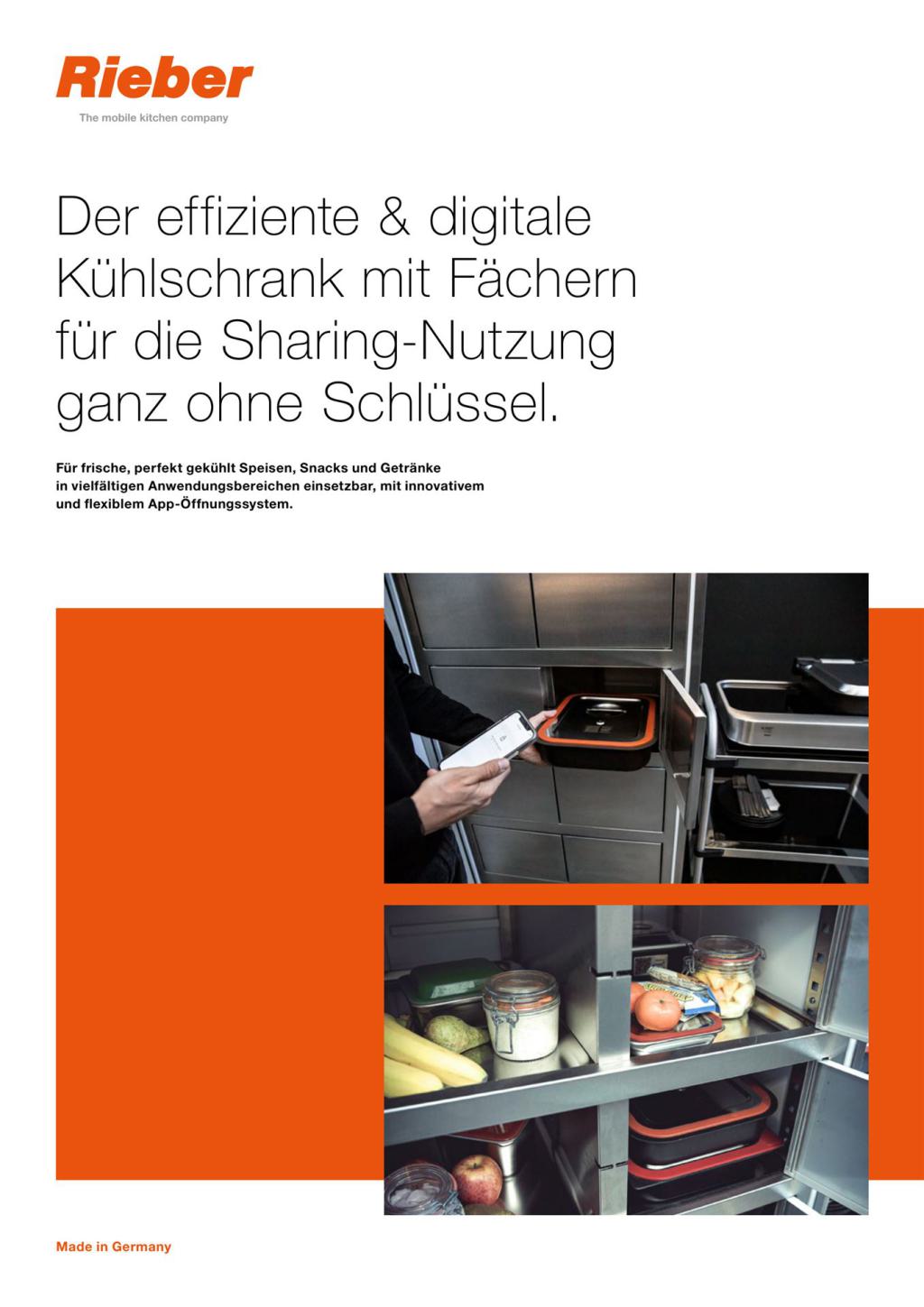 Rieber Multipolar Connect Sharing-Kühlschrank (PDF öffnen)