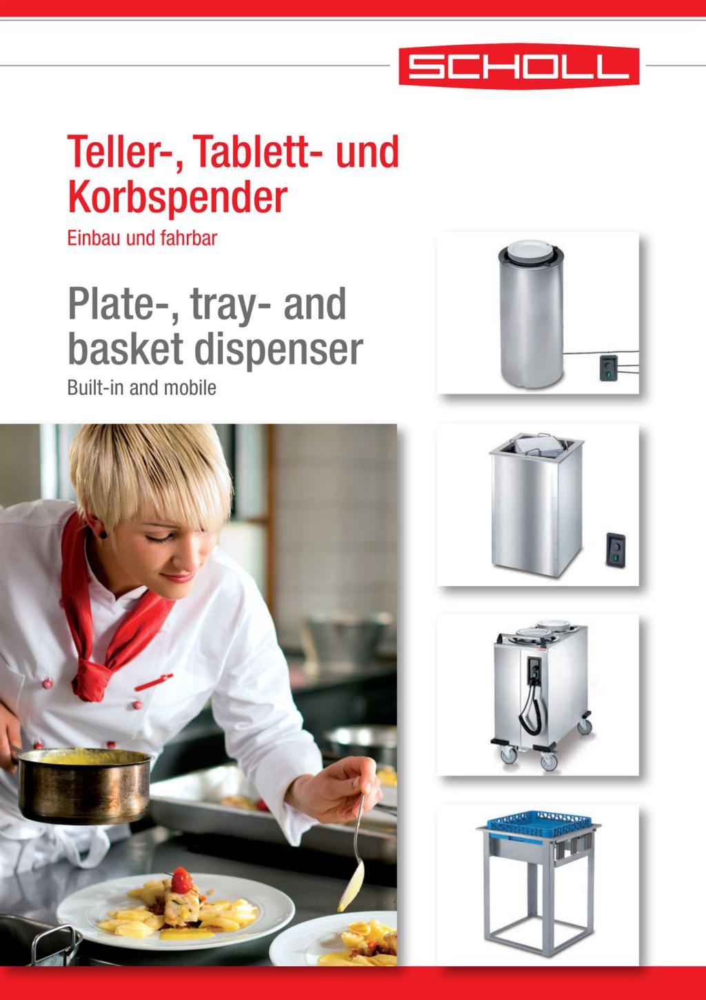 Scholl Teller- Tablett- und Korbspender (PDF öffnen)