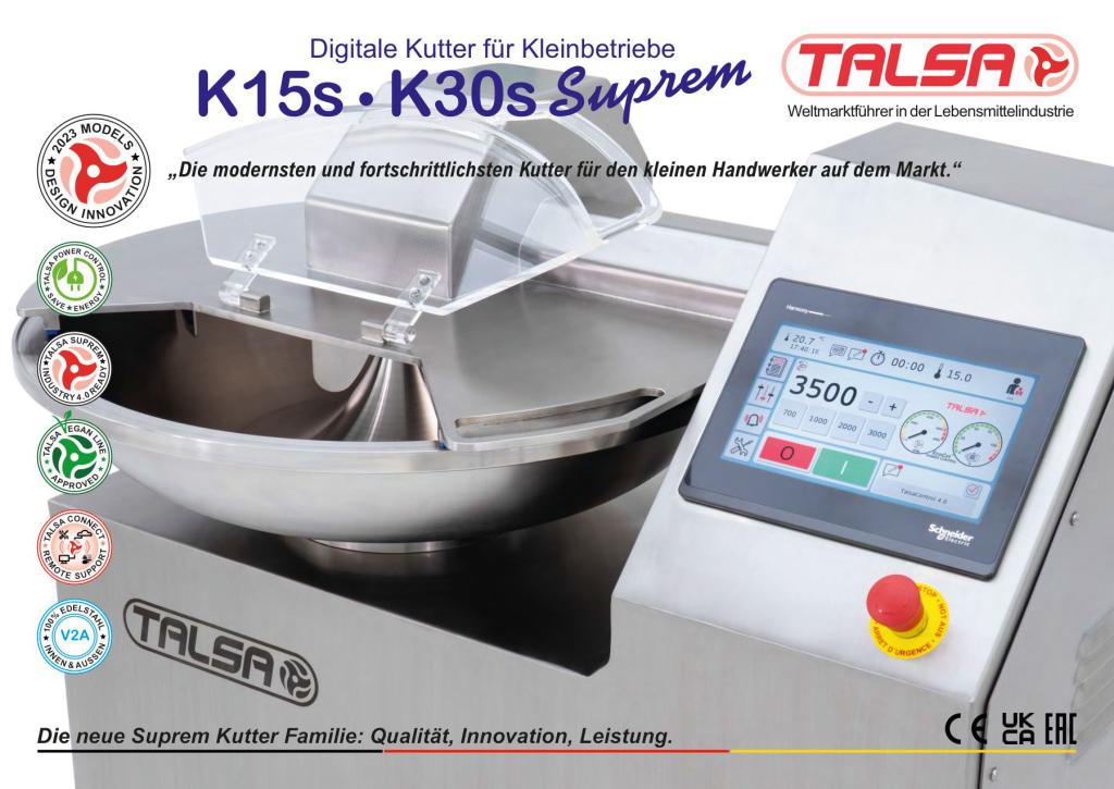 Talsa Kutter K15s K30s Suprem (PDF öffnen)