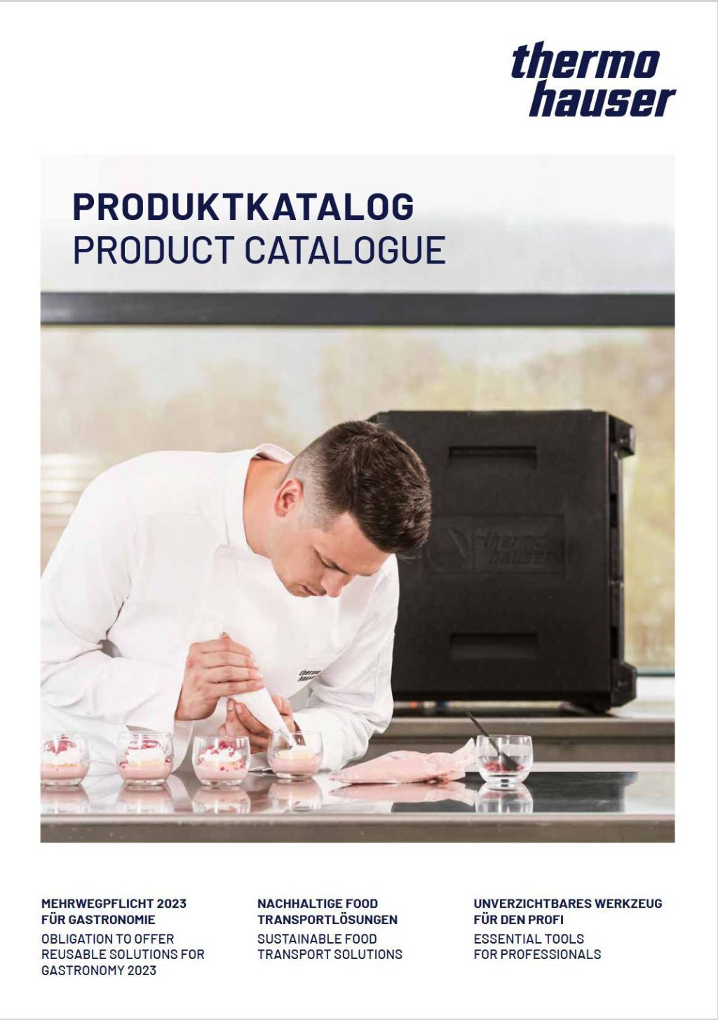 Thermohauser Produktkatalog 2026 – Backzubehör, Küchenhelfer und Speisentransport
