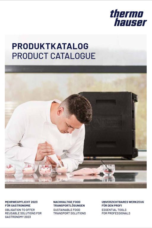 Thermohauser Produktkatalog 2026 – Backzubehör, Küchenhelfer und Speisentransport