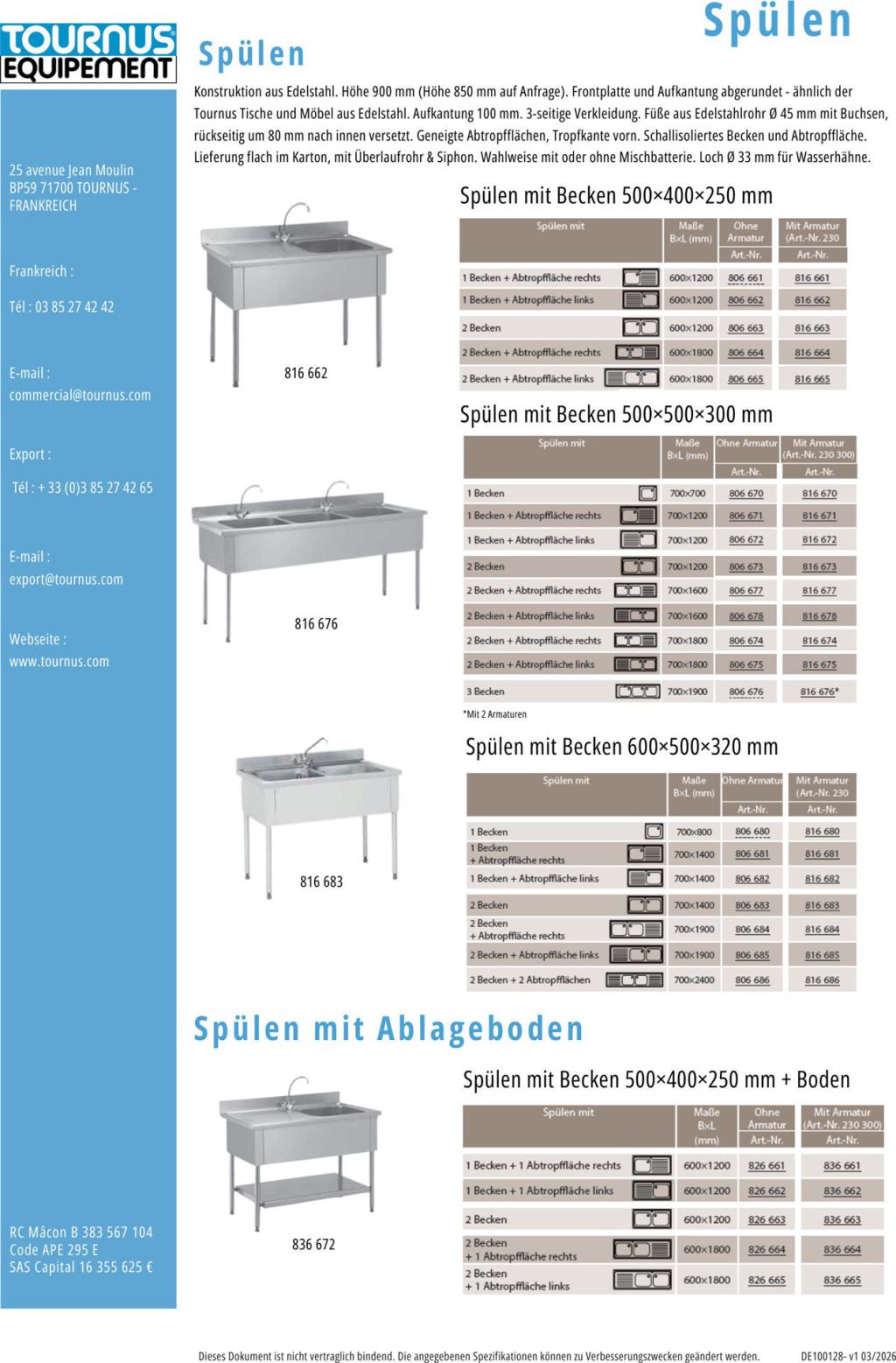 Tournus Spülen (PDF öffnen)