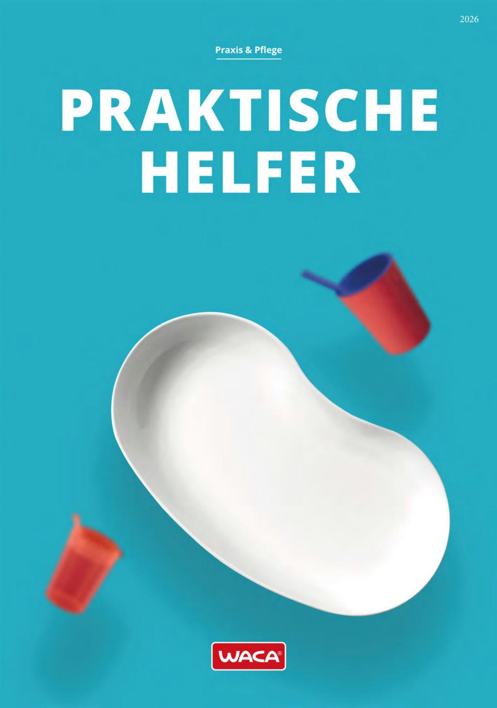 WACA Praxis und Pflege Katalog 2026 (PDF öffnen)