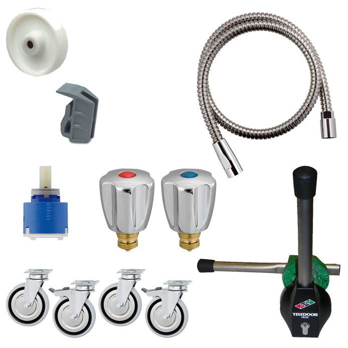 Möbel, Transport- und Lagergeräte, Armaturen